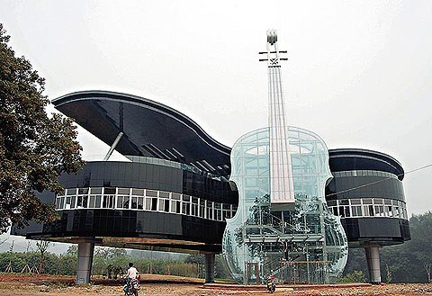 Photo:  Piano House, An Hui Province